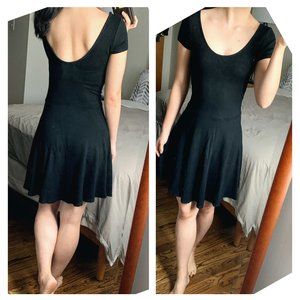Cute Scoop Neck Little Black Dress for Date Night